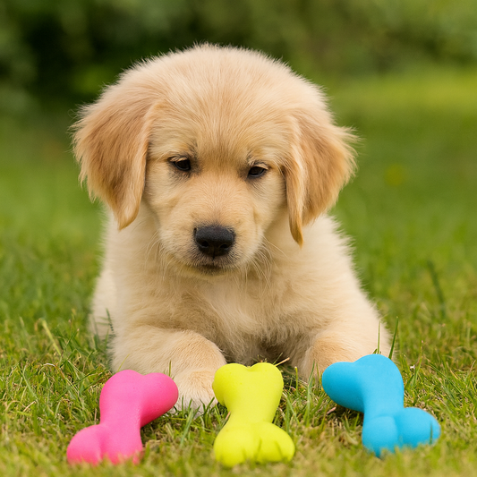 Jouet en caoutchouc pour faire ses dents pour chien