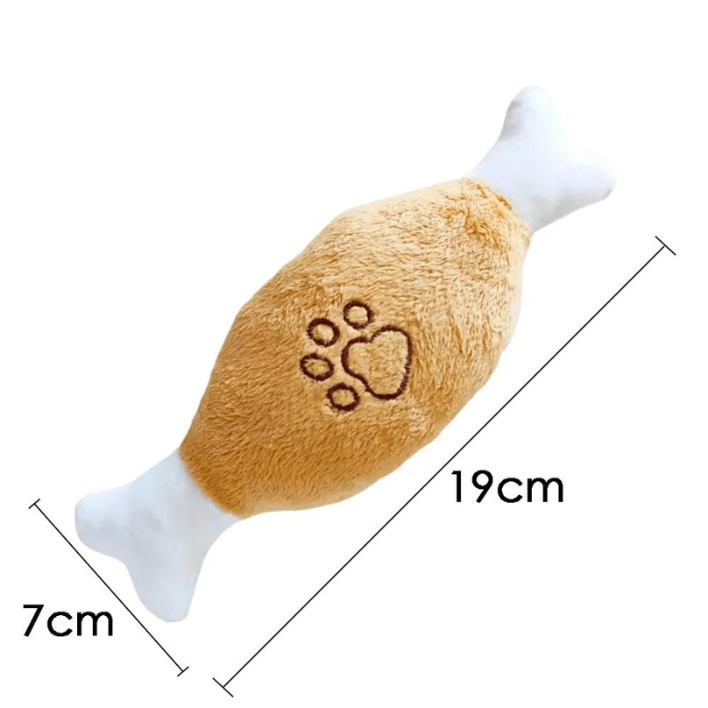 Jouet en peluche pour chien taille