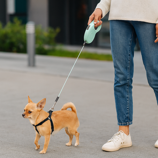 Laisse chien enrouleur solide chihuahua