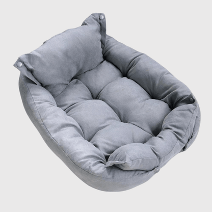Lit anti stress pour chien gris_bis