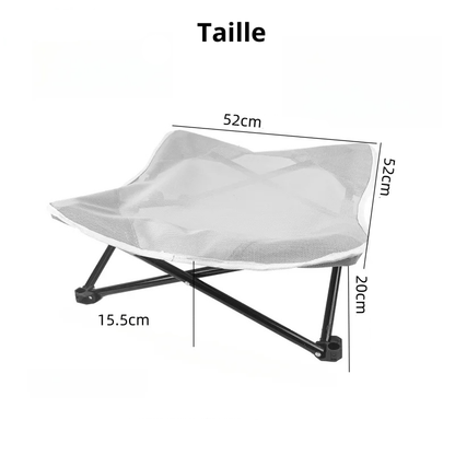 Lit de camp relax pour chien taille