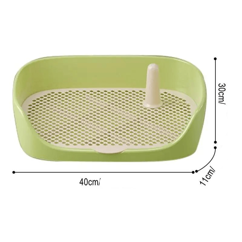 Litière pour chien sur terrasse taille