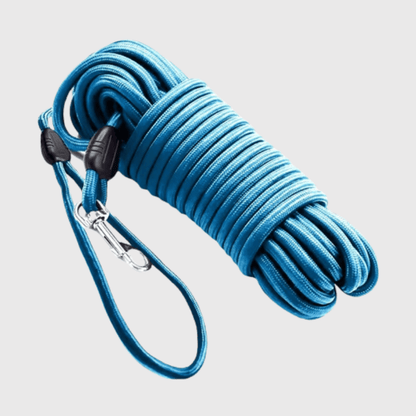 Longe de pistage pour chien bleu