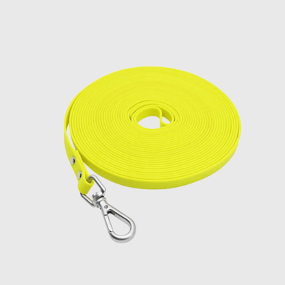 Longe de rappel pour chien 1.5m jaune