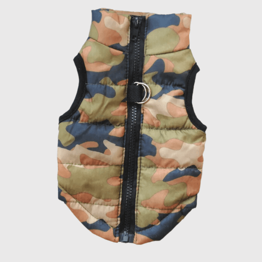 Manteau militaire pour chien