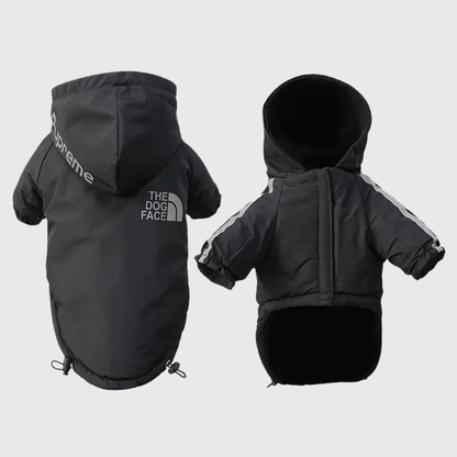 Manteau Pupreme/TheDogFace - Rouge et Noir