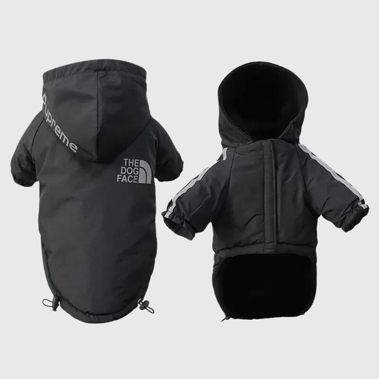 Manteau Pupreme/TheDogFace - Rouge et Noir