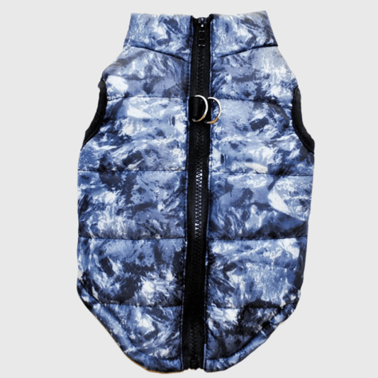 Manteau pour chien grisbleu