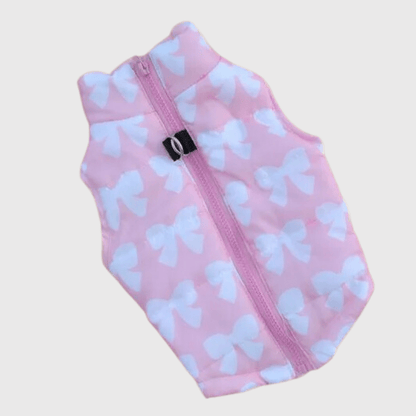 Manteau pour chien rose 1