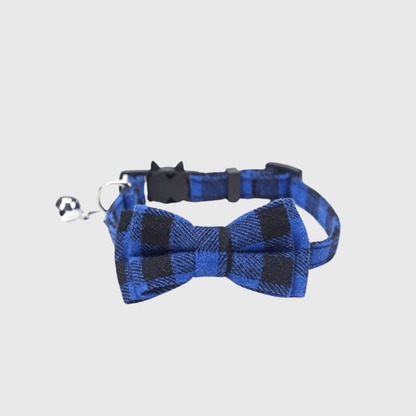 Noeud Papillon Chien bleu et noir