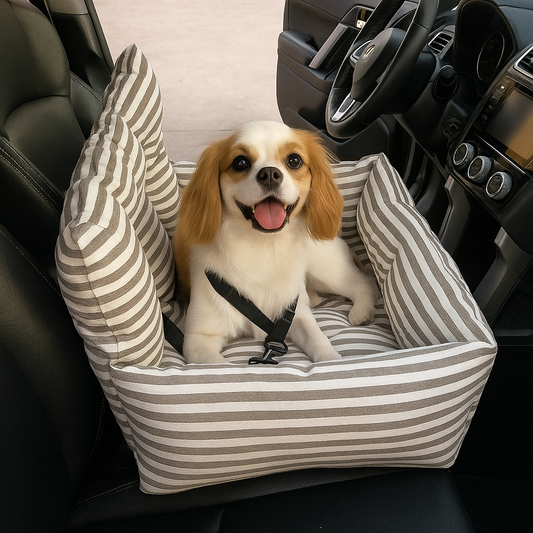 Panier chien pour voiture chiot