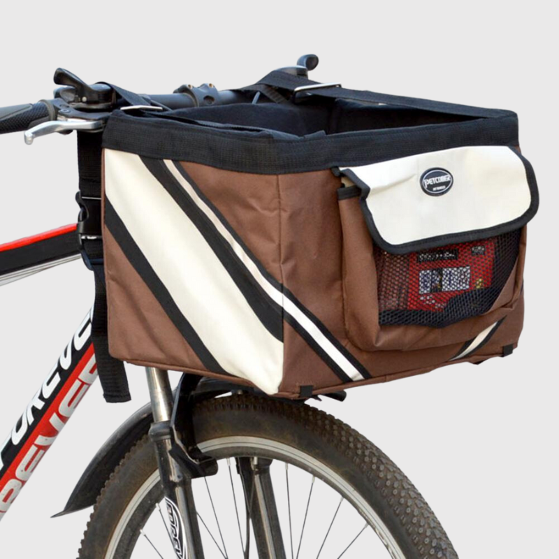 Panier pour chien pour vélo modele sur velo