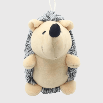 Peluche apaisante pour chien gris