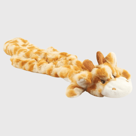 Peluche girafe pour chien