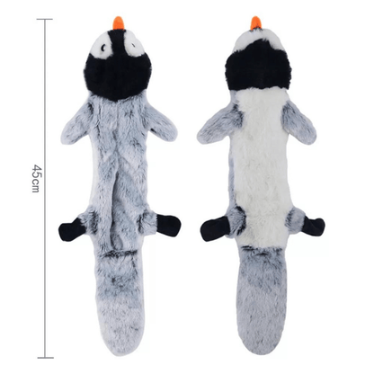 Peluche pour chien anti-stress pingouin