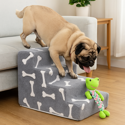 Petit escalier pour chien