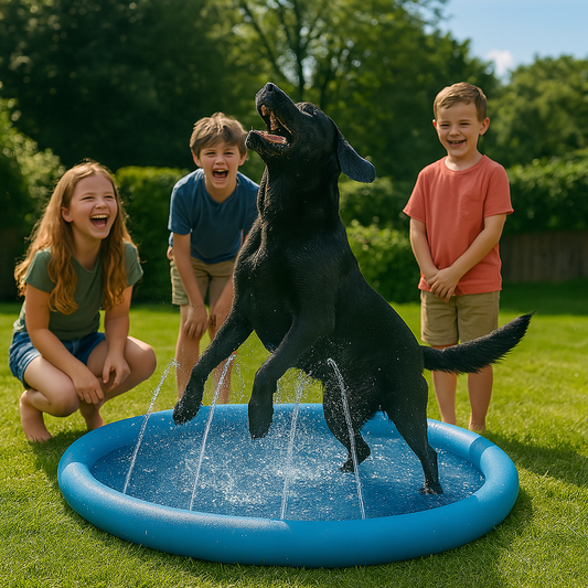 Piscine pliable pour chien