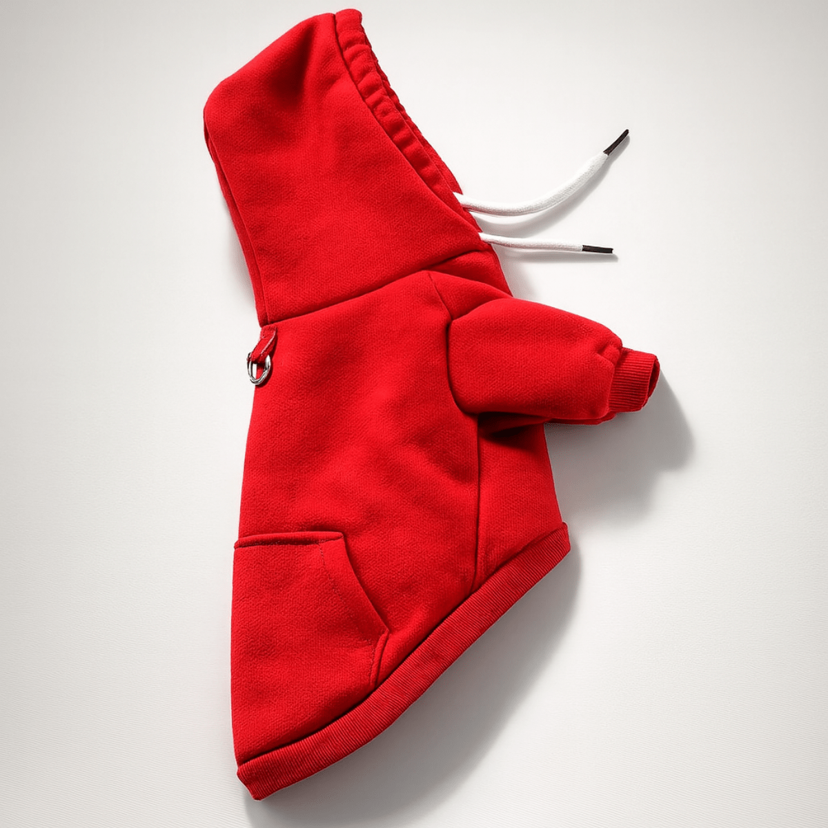 Pull Bouledogue Francais rouge