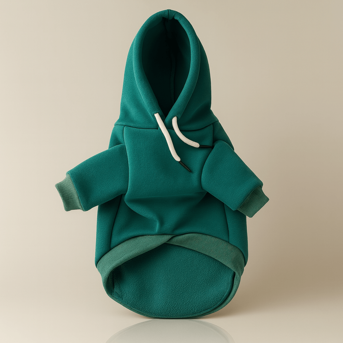 Pull Bouledogue Francais vert