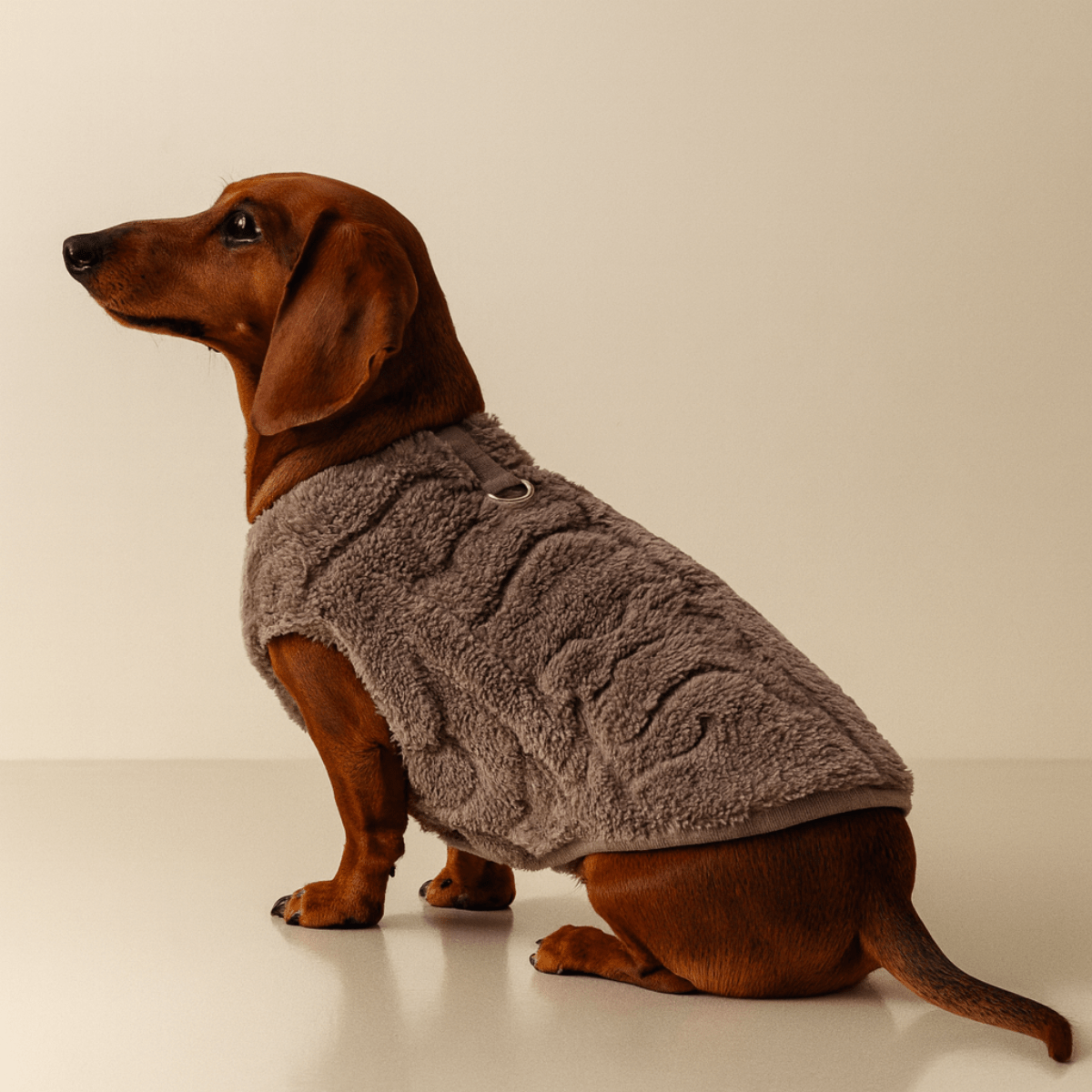 Pull Pour Teckel gris