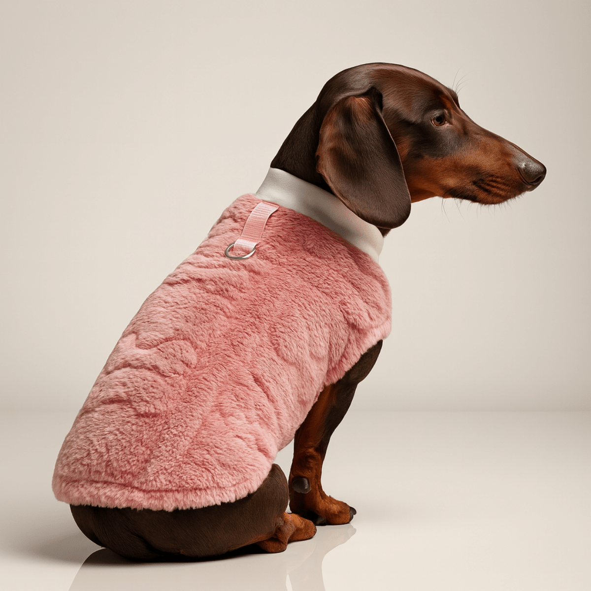 Pull Pour Teckel rose