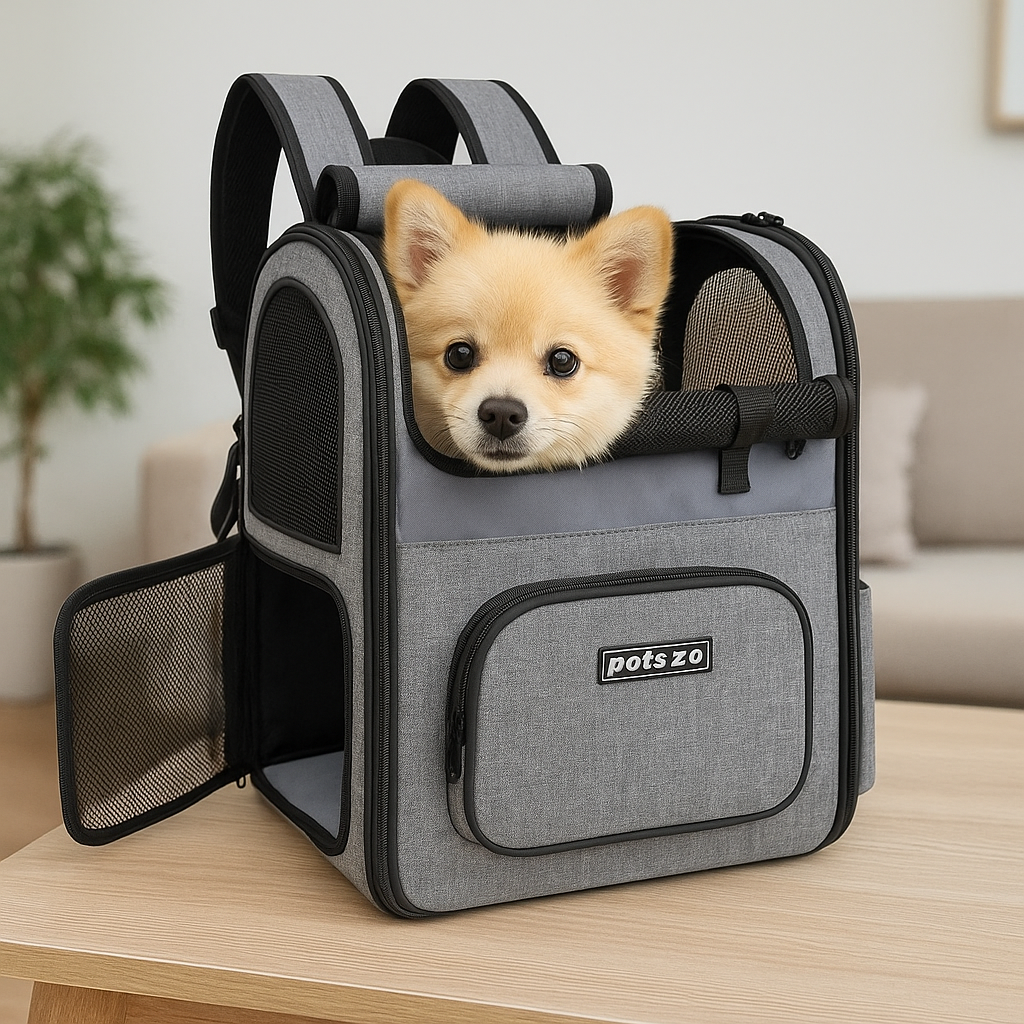 Sac de transport pliable pour chien