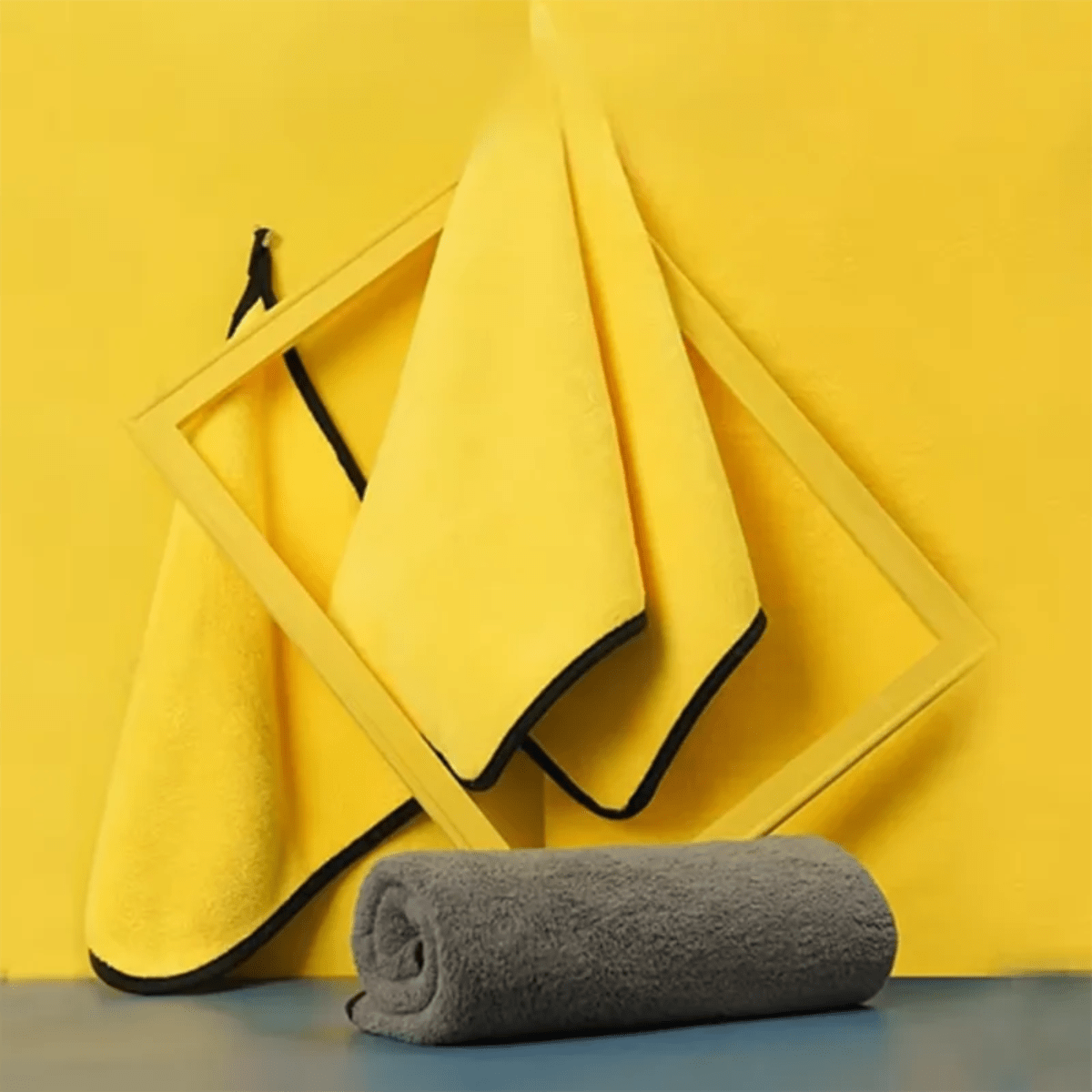 Serviette absorbante pour chien exemple