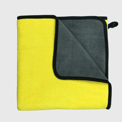 Serviette hyper absorbante pour chien jaune