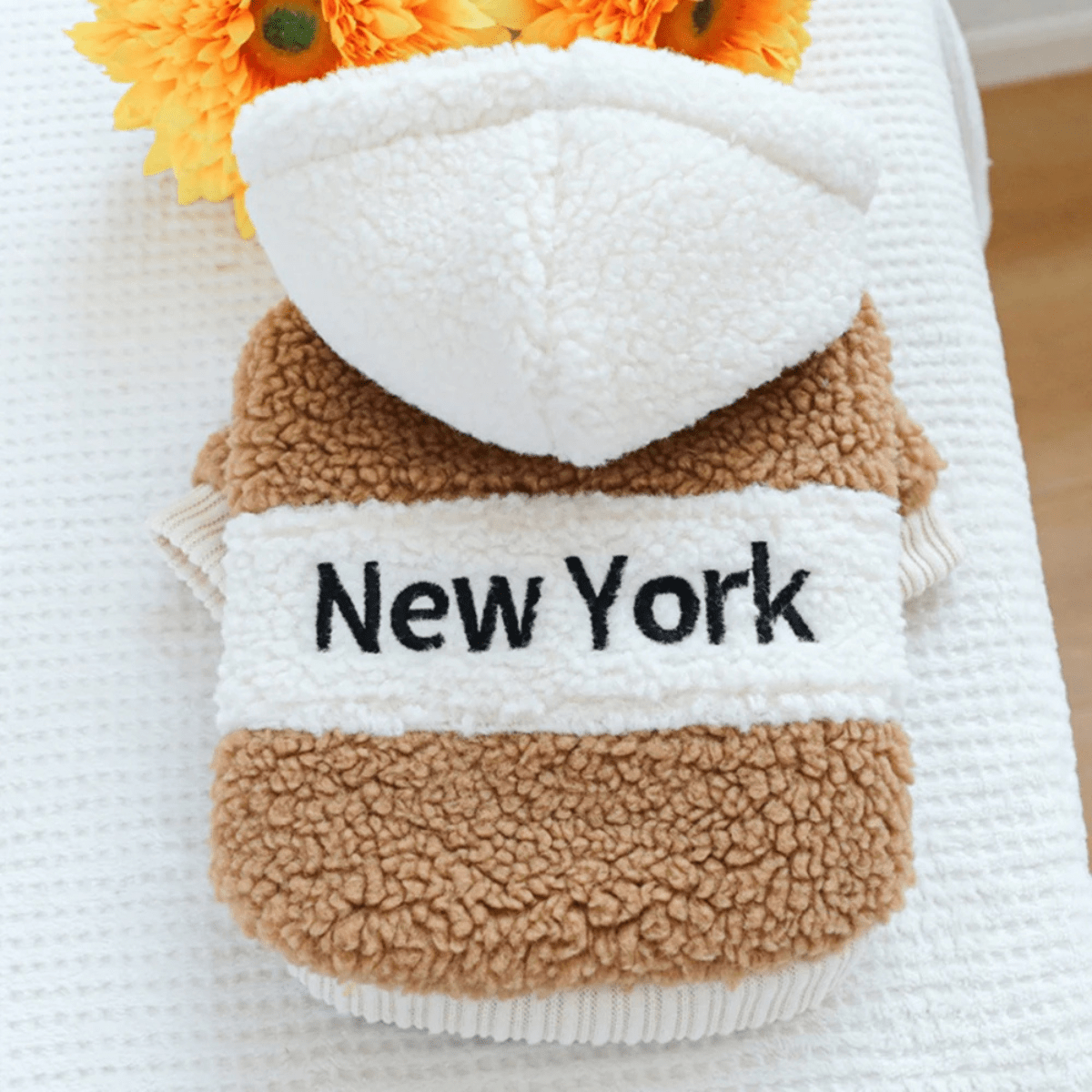 Sweat Chien marron ny