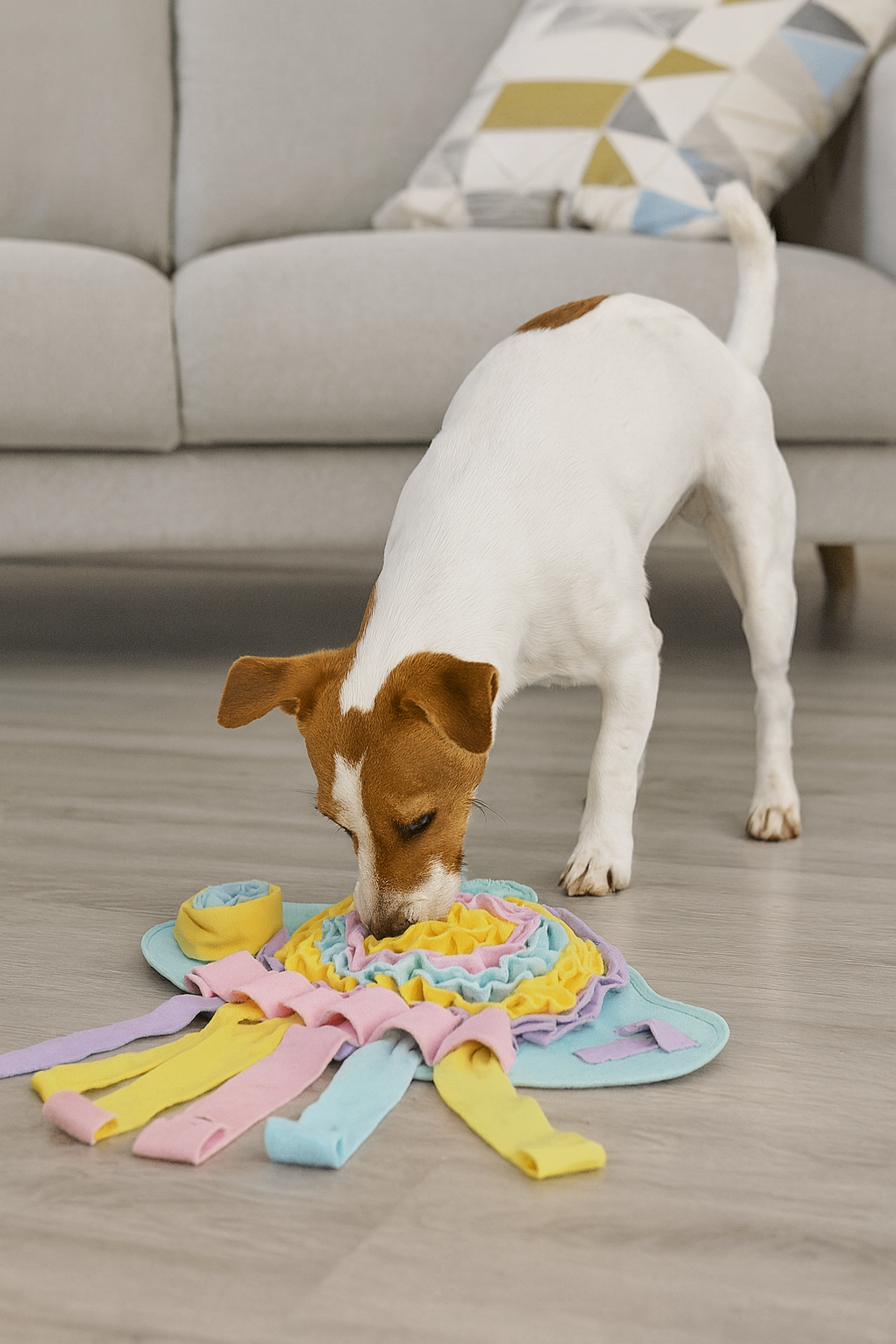 Tapis de fouille chien xxl jack russel