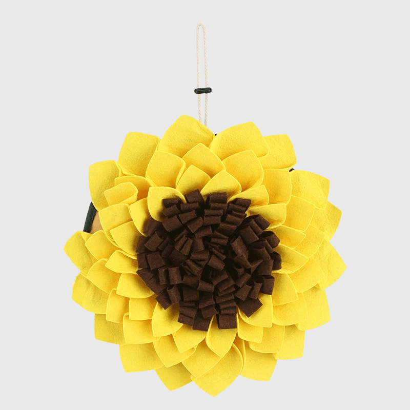Tapis de fouille en forme de Tournesol chiot
