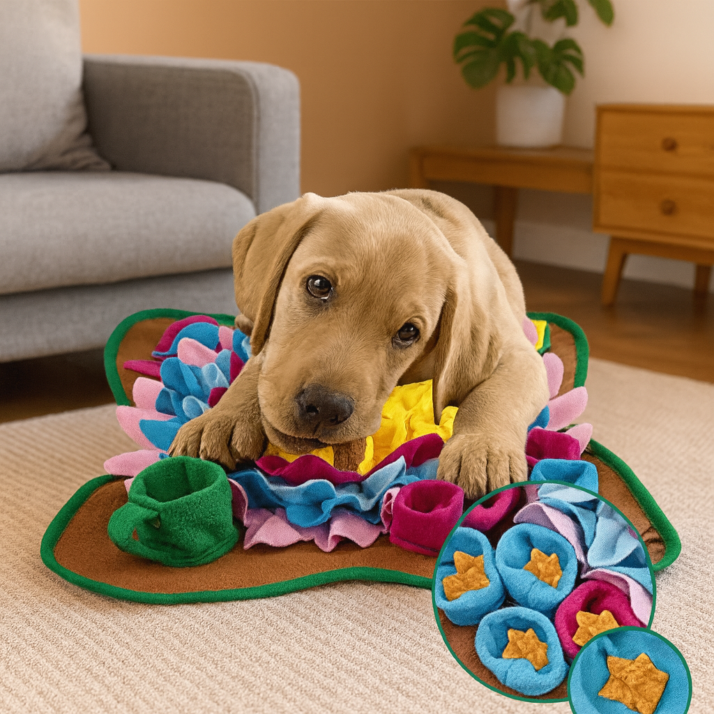 Tapis De Fouille Petit Chien – Jeu d’éveil et stimulation sensorielle