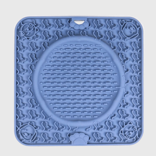 Tapis de fouille pour chien carré et rond avec des ventouses derrières