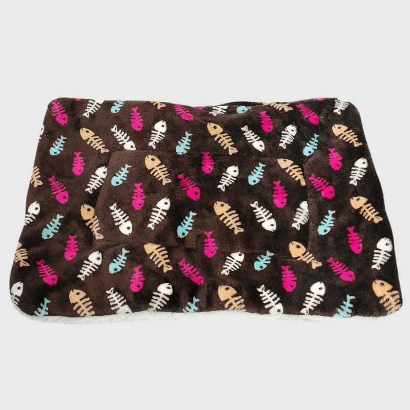 Tapis de voyage pour chien arrete de poisson