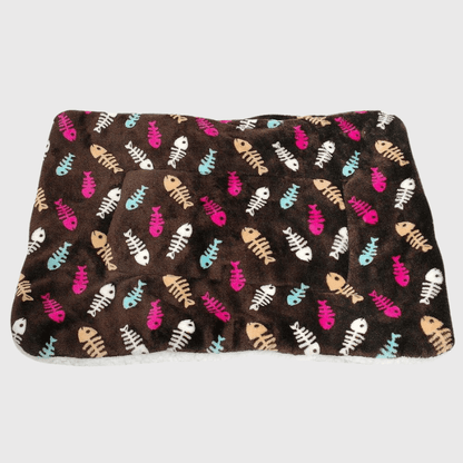 Tapis de voyage pour chien arrete de poisson