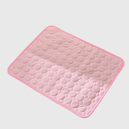 Tapis pour chien lavable rose