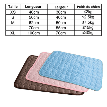 Tapis pour chien lavable taille